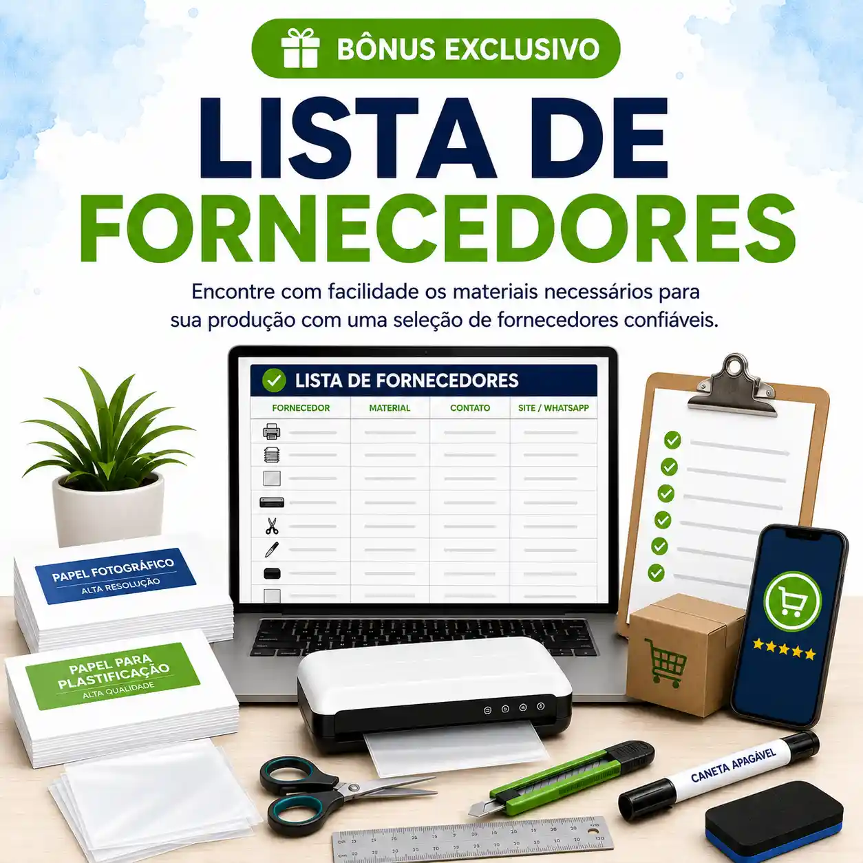 Lista de Fornecedores